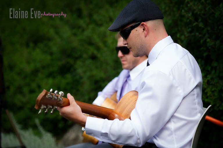 guitar playing at wedding in port dover at The Greens of Renton