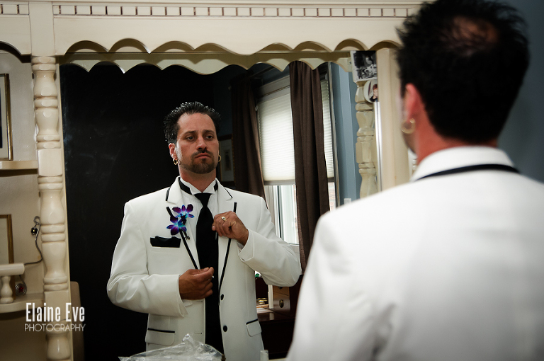 Groom Getting Ready Wedding Photography