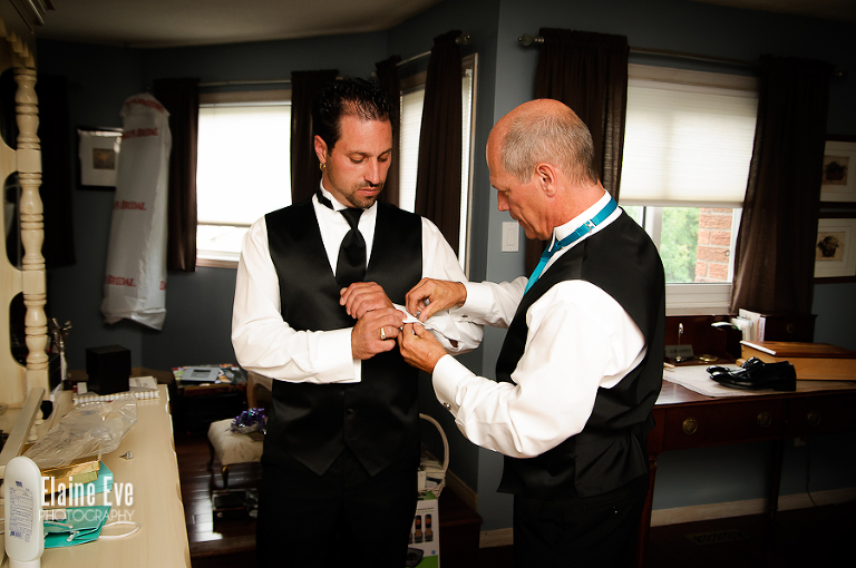 Groom Getting Ready Wedding Photography