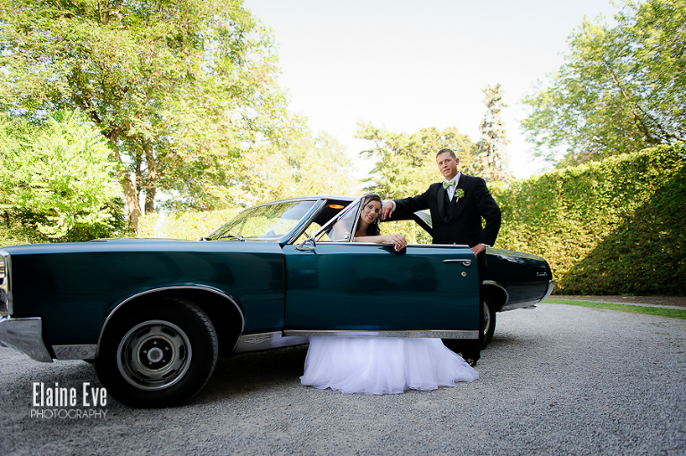Vintage Car wedding Photography