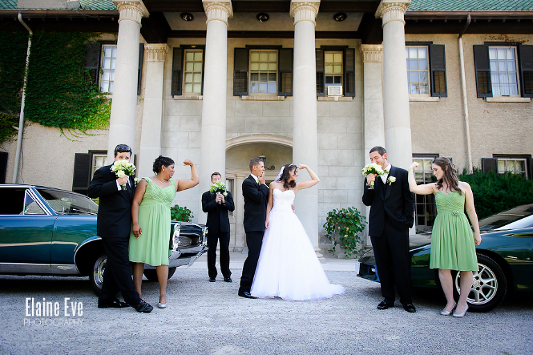 Vintage Car wedding Photography Toronto