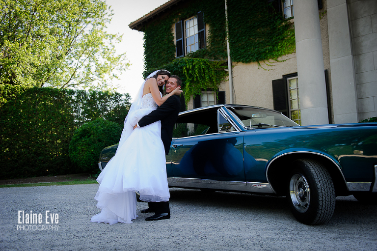 Vintage Car wedding Photography Toronto