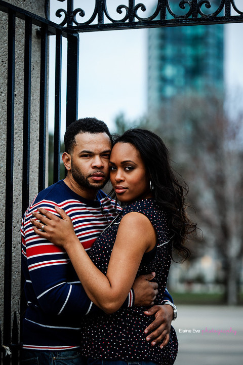 Princess Gates engagement Photo