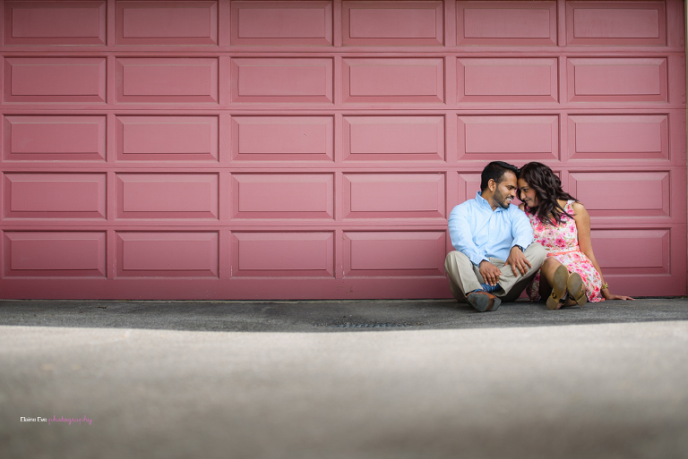 Main Street Unionville Engagement Photography