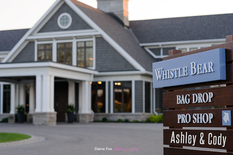 Whistle Bear Golf Club Wedding