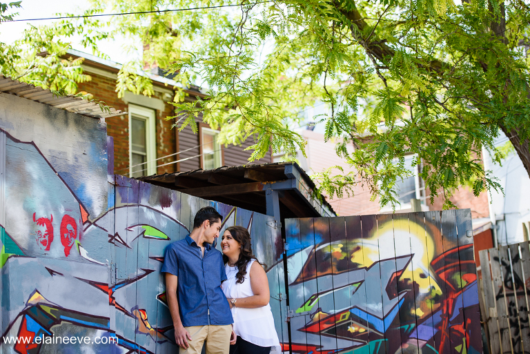 Kensington Market Toronto Engagement Photography