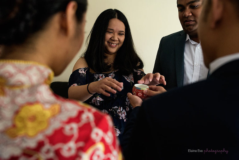 Chinese Elegance Banquet Hall Tea Ceremony